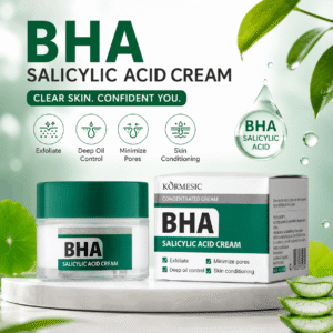 KORMESIC BHA Salicylic Acid Face Cream with Ceramide & Hydrolyzed Collagen (30g)